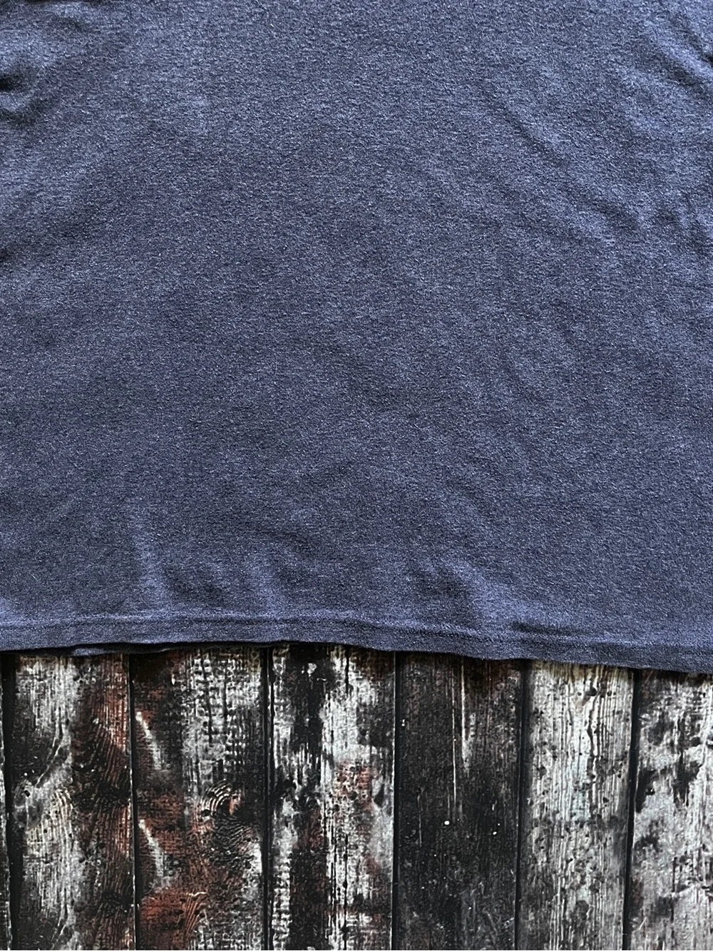 Banana Republic Men's Short Sleeve Blue Crew Neck Ringer Tee